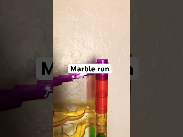 My new marble run