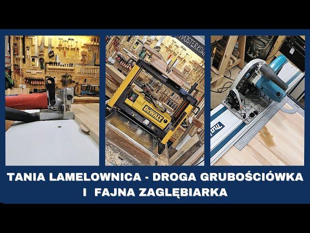 Tania lamelownica, droga grubościówka i fajna zagłębiarka czyli ciąg dalszy pewnego projektu (*)