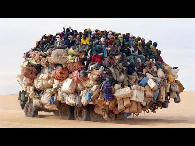 ПЕРЕГРУЗ ТЕХНИКИ!!! ЧТО ОНИ ТВОРЯТ!!! OVERLOADING OF ROAD TRANSPORT!!!