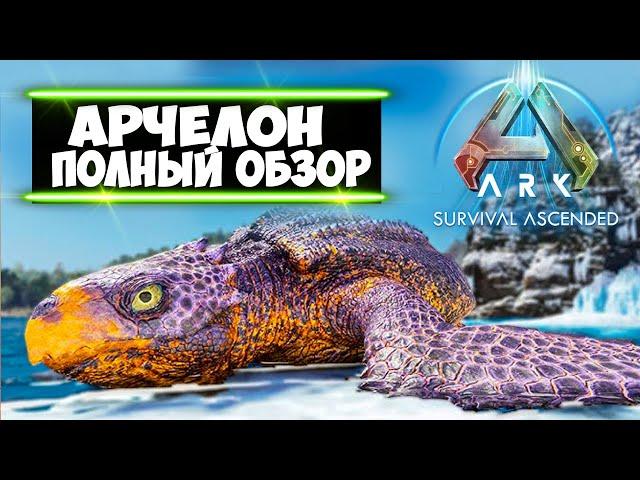 Архелон (Archelon) в ARK Ascended! Полный разбор и обзор приручение и способности в АРК