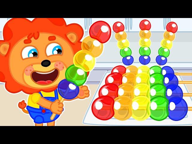 MrLion India | Rainbow Jelly Sweets | Cartoon for Kids