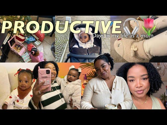 How I Stay Productive as a Mom | Realistic Day in the Life ( last days of 2024 & where I've been)