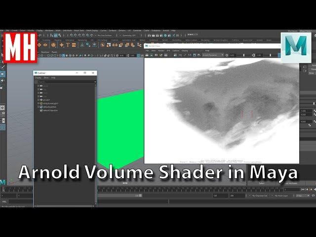 Using the Arnold Volume Shader in Maya 2019