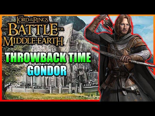 Throwback Time - BFME1 Elven Alliance Mod - Gondor!!