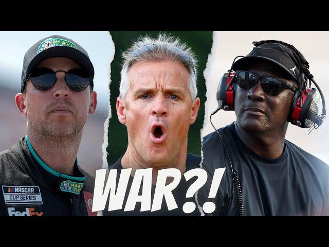 Michael Jordan, Denny Hamlin & 23XI Racing Just Declared War on NASCAR