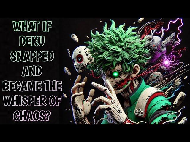 What if Deku Snapped and Became the Whisper of Chaos?