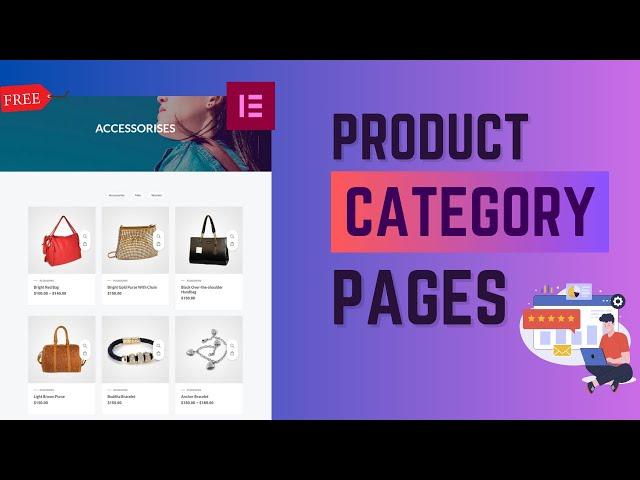 Customize Product Category Pages In Woocommerce Using Elementor | Totally Free!