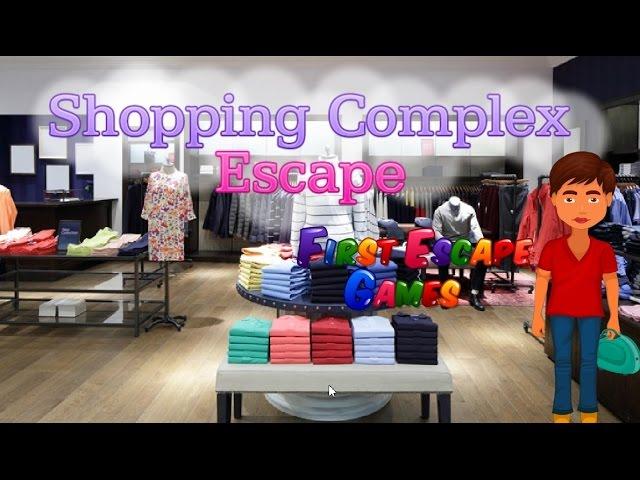 Shopping Complex Escape  walkthrough - First Escape Games..