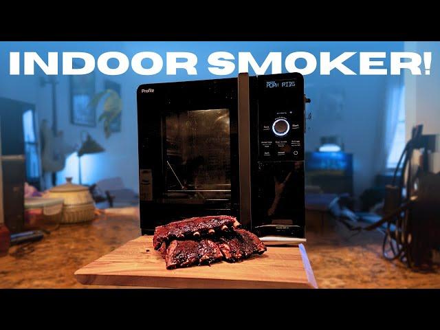 GE Profile Smart Indoor Smoker Cooking Test and Review!