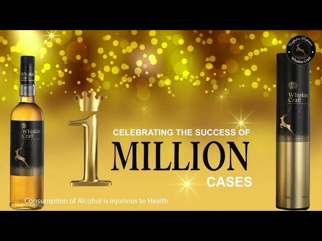 Whiskin Craft Whisky - 1 Million Cases Celebration