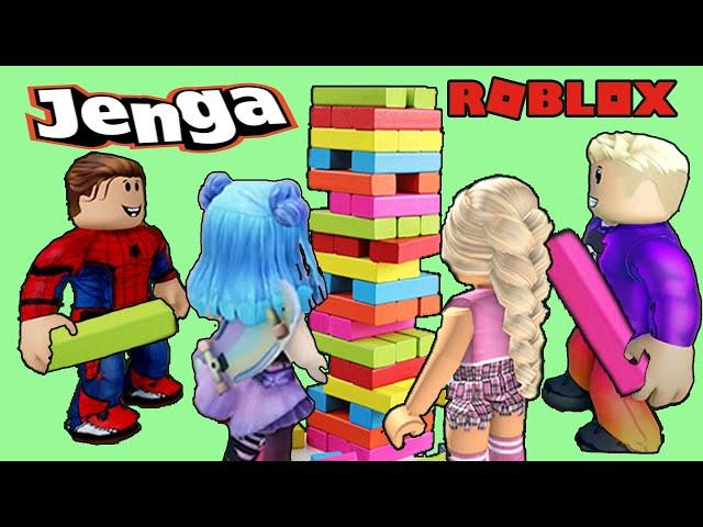 ÇILGIN JENGA OYNADIK | ROBLOX Jenga #buseduygu #robloxkrali