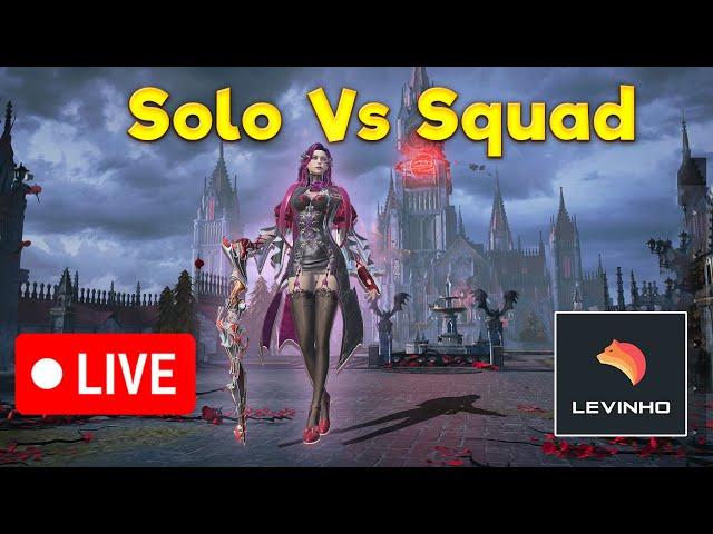  Levinho Solo Vs Squad PUBG MOBILE 