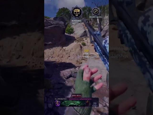 3 Shots, 4K #cod#callofduty#blackops6#sniper#gaming
