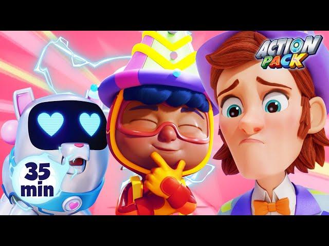 Ultimate Action-Packed Birthday Party! | Action Pack | Adventure Cartoon for Kids