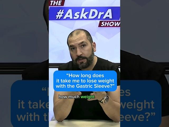 “How long does it take me to lose weight with the #GastricSleeve surgery?” #WeightLoss #Vsg #AskDrA