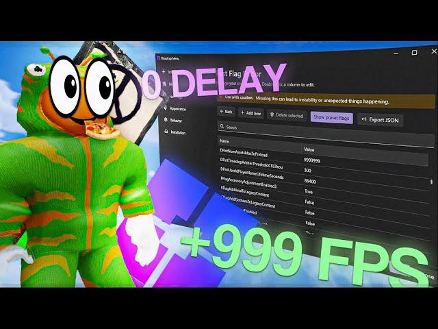 IMPROVE YOUR ROBLOX FPS NOW BY USING THESE BLOXSTRAP SETTINGS!