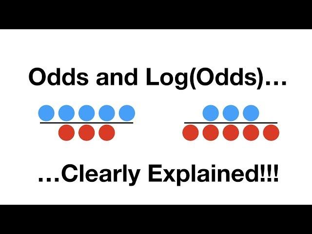 Odds and Log(Odds), Clearly Explained!!!