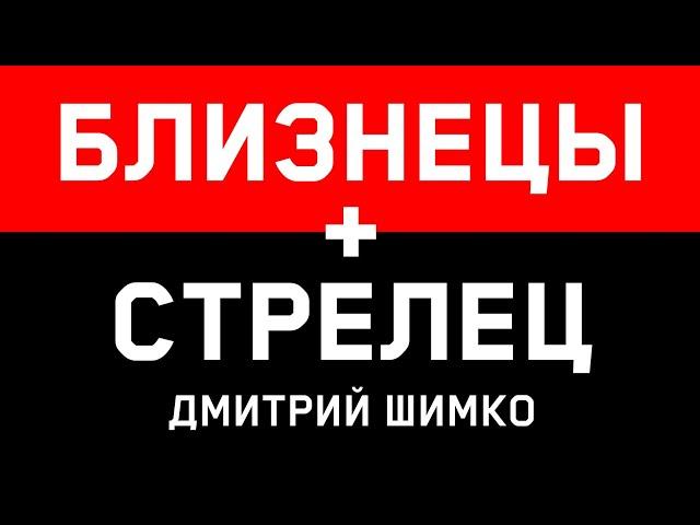 СТРЕЛЕЦ+БЛИЗНЕЦЫ - Совместимость - Астротиполог Дмитрий Шимко