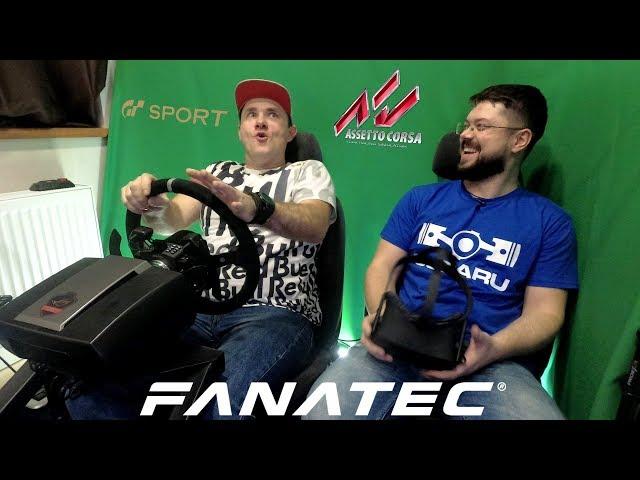 Профессиональный дрифтер vs Assetto Corsa и Gran Turismo Sport на руле Fanatec ClubSport