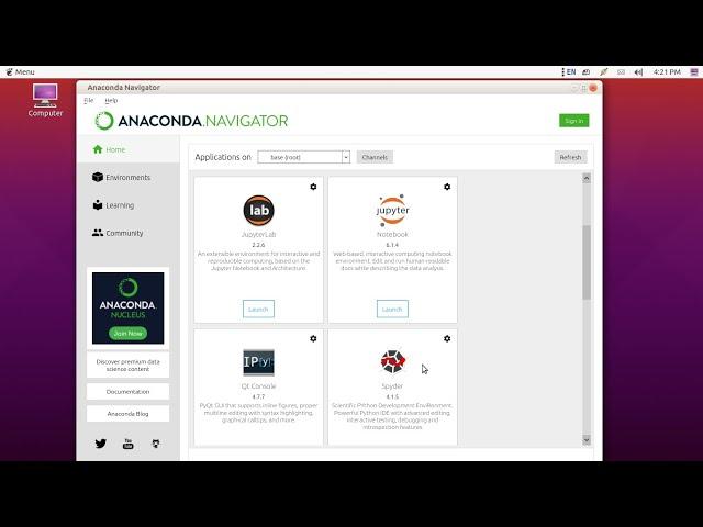 Installing Anaconda3 Python with Spyder and Jupyter Notebook on Ubuntu 20.04 or Linux | #Anaconda3