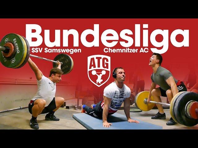 Bundesliga Weightlifting Full Session with Max Lang, Lukasz Grela SSV Samswegen vs Chemnitzer AC