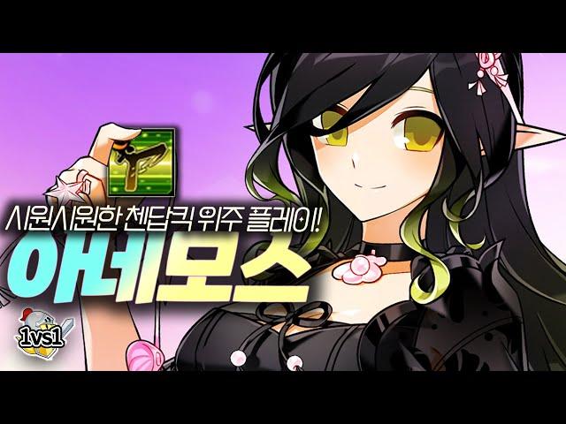 타격감 200%! 아네모스 공식대전 | Anemos 1:1 PvP [엘소드 Elsword]