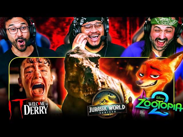 Jurassic World Rebirth, IT: Welcome To Derry, Zootopia 2, Caught Stealing TRAILER REACTIONS!!!