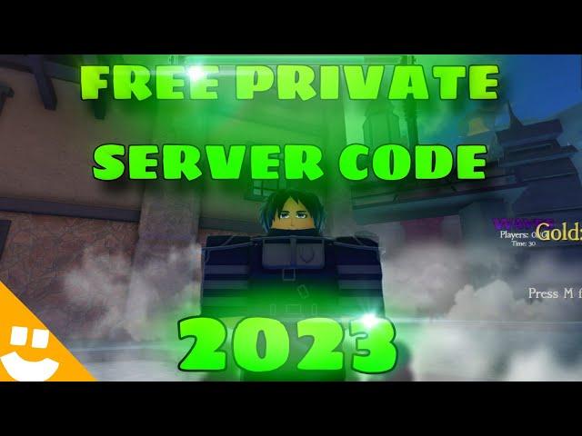 🟢 U:AOT FREE PRIVATE SERVER CODE 🟢 2023 | WORKING