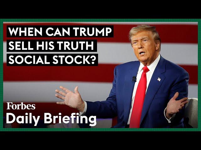 When Can Donald Trump Sell DJT Stock? Here’s What To Know As Truth Social Hits New Lows