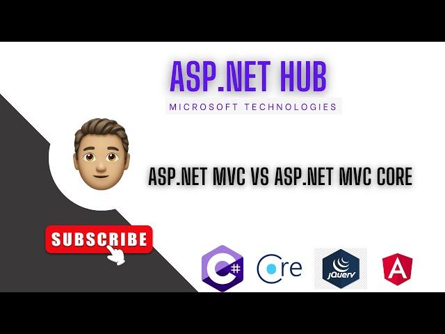 Asp Net MVC Vs Asp net MVC Core