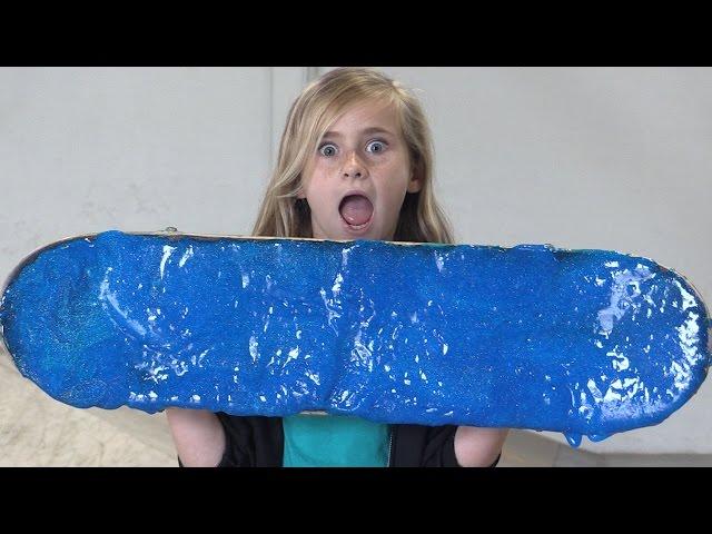 HOW TO MAKE A SLIME SKATEBOARD!