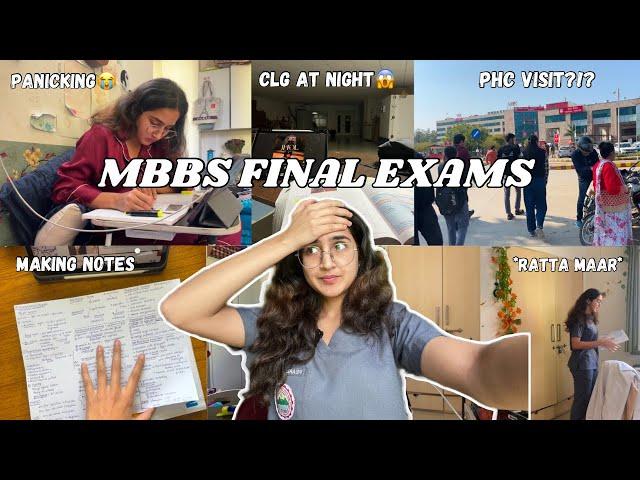 *Prof exams* ki TaiyyariCommunity med postings, Life at Med school|| MBBS #trending #mbbs#aiims