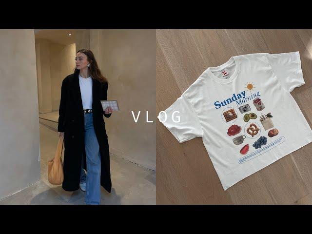 LONDON VLOG | Organic Basics & Recent Pick Ups | ad