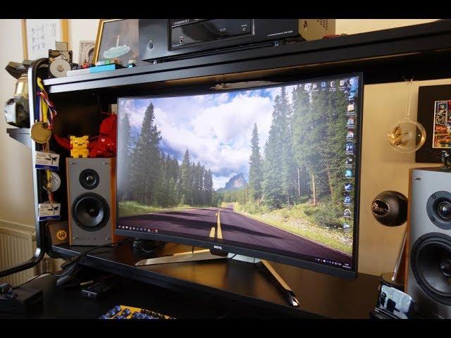 BenQ EX3203R review - A cheap 144Hz 1440p HDR gaming monitor - By TotallydubbedHD