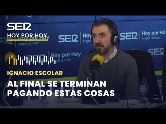 Ignacio Escolar: "Es que se premia a un tránsfugo como Adanero"