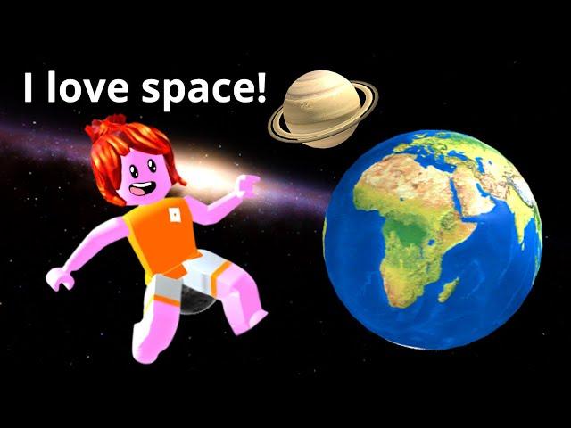 Roblox go to space…