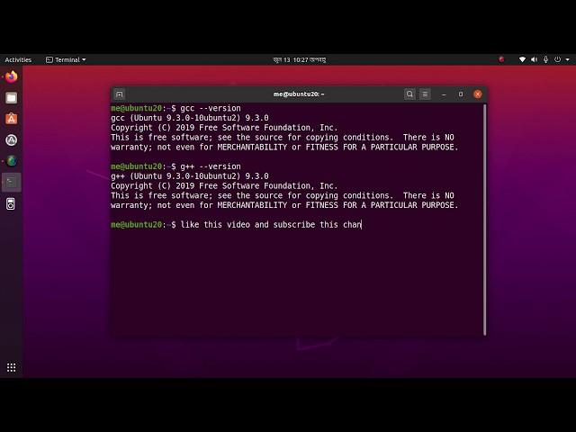 How to install GCC and G++ Compiler on Ubuntu 20.04 LTS | GCC and G++ Install for C/C++ Programs