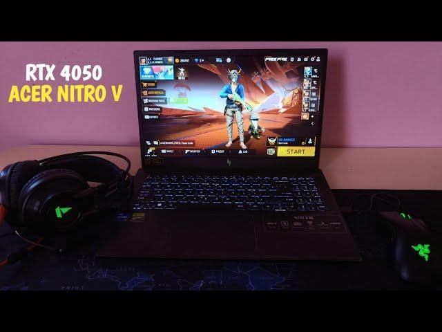 Playing Free Fire on My New Gaming Laptop  First Time | Acer Nitro