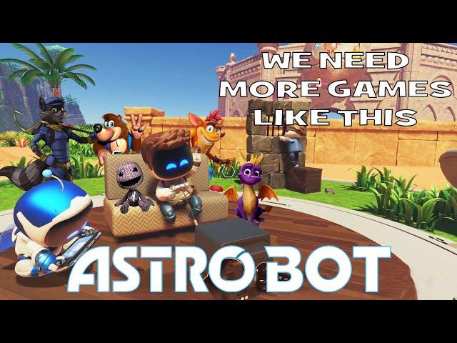 Why We Need More 3D Platformers Like Astro Bot