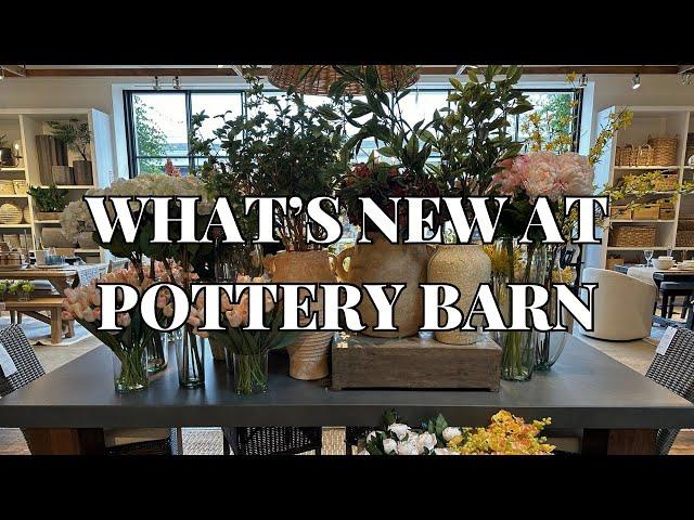 Pottery Barn Spring Decor Browse With Me Tour