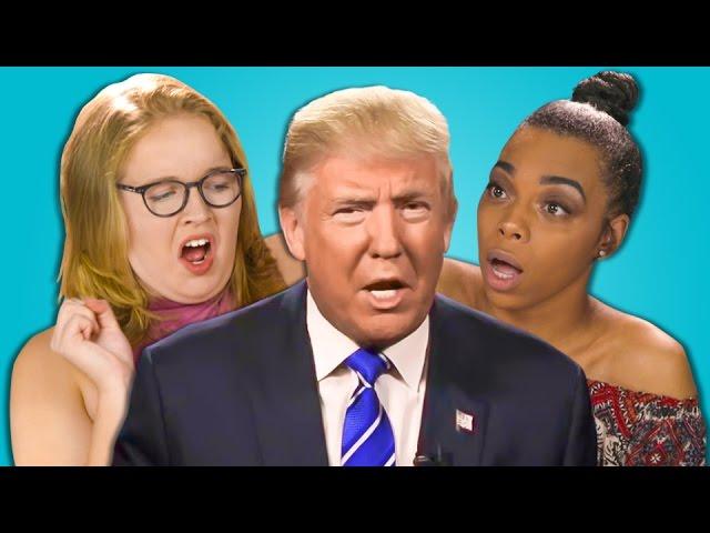 TEENS REACT TO DONALD TRUMP TAPE SCANDAL