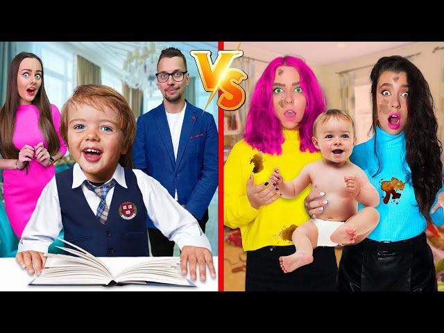 КТО ЛУЧШИЕ РОДИТЕЛИ ЧЕЛЛЕНДЖ ?! ** 24 ЧАСА с ребенком **