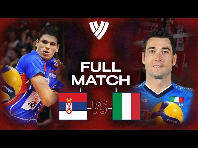 Bronze Match  - Serbia vs. Italy | Historic Full Match | 2010 Volleyball World Championships