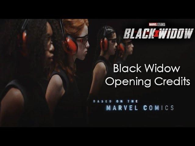 Black Widow -  Opening Credits (Чёрная Вдова - Вступительные титры)