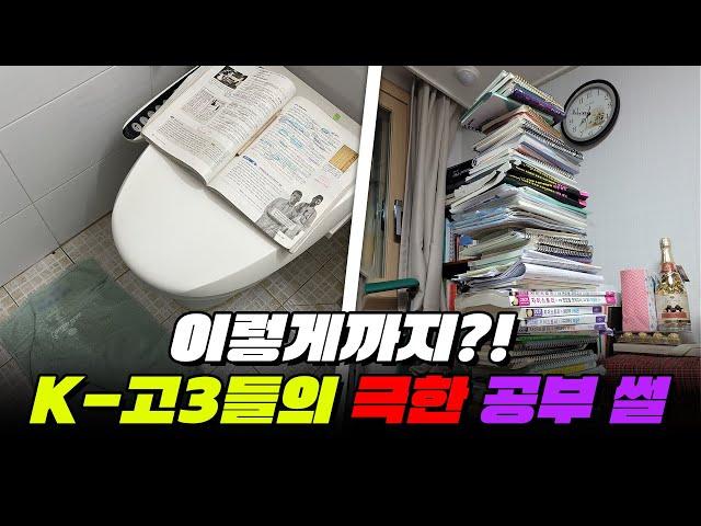 하루 2시간 수면, 장롱 속에서 공부? 미친 K-고3 공부썰 다 모아봄 | 입시덕후