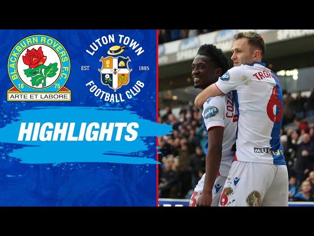 Highlights: Rovers v Luton Town