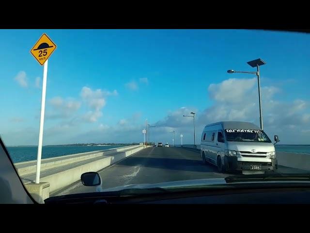 Short video - Landing and Nippon Causeway, Kiribati