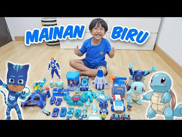 MENCARI MAINAN WARNA BIRU - TANTANGAN WARNA - Dunia Kyo