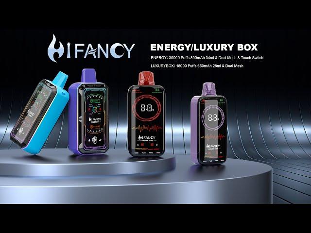 HIFANCY LUXURY BOX PUFF EU Warehouse #vapelife #disposablevapepen #electroniccigarette