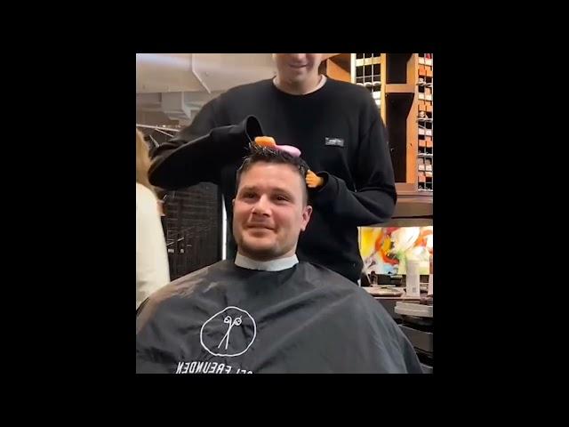 Barber prank| Try not to laugh|@failarmy @DailyFails